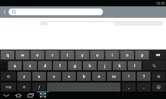 Understanding the pop-up keyboard